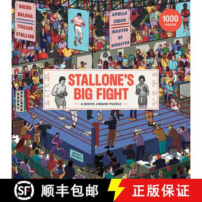 【3-4周达】Stallone's Big Fight: A Movie Jigsaw Puzzle [9781786279163]