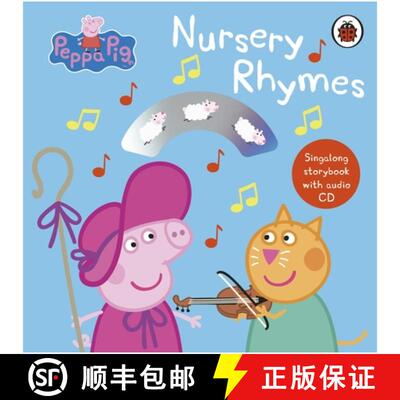 【3-4周达】Peppa Pig: Nursery Rhymes : Singalong Storybook with Audio CD [9780241371626]