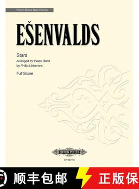 【3-4周达】Stars: Arranged for Brass Band by Phillip Littlemore (Score), Conductor Score [9790300762432]