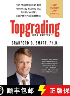 【3-4周达】Topgrading: The Proven Hiring and Promoting Method That Turbocharges Company Performance [9781591845263]