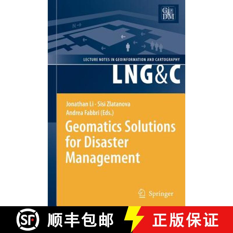 【3-4周达】Geomatics Solutions for Disaster Management [9783642091261]