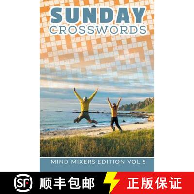 【3-4周达】Sunday Crosswords: Mind Mixers Edition Vol 5 [9781682801932]