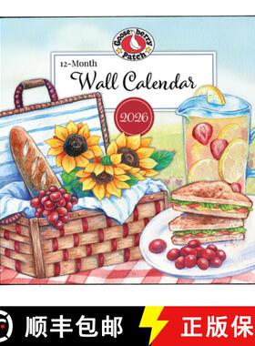 【3-4周达】2025 Gooseberry Patch Wall Calendar [9781620935927]