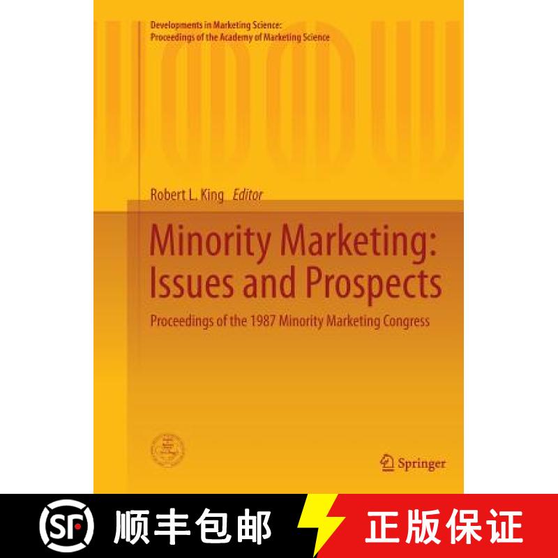 【3-4周达】Minority Marketing: Issues and Prospects : Proceedings of the 1987 Minority Marketing Cong... [9783319386935]