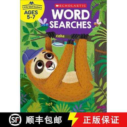【3-4周达】Little Skill Seekers: Word Searches Workbook [9781338306408]