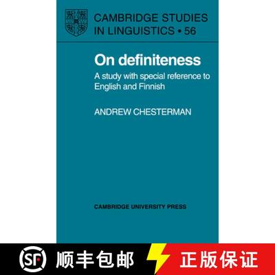 【3-4周达】On Definiteness: A Study with Special Reference to English and Finnish - On Definiteness: ... [9780521391948]