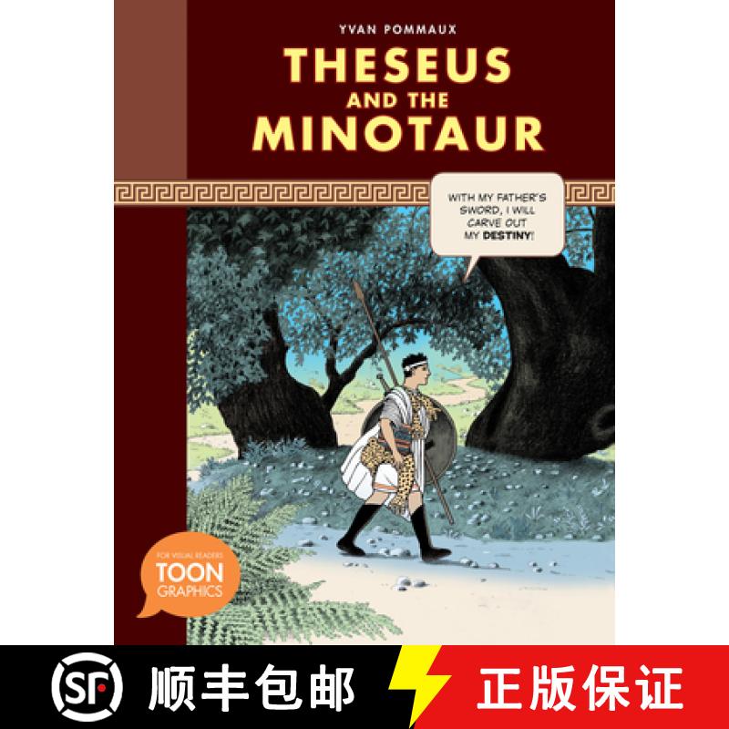【3-4周达】Theseus and the Minotaur (A Toon Graphic): A TOON Graphic [9781935179610]