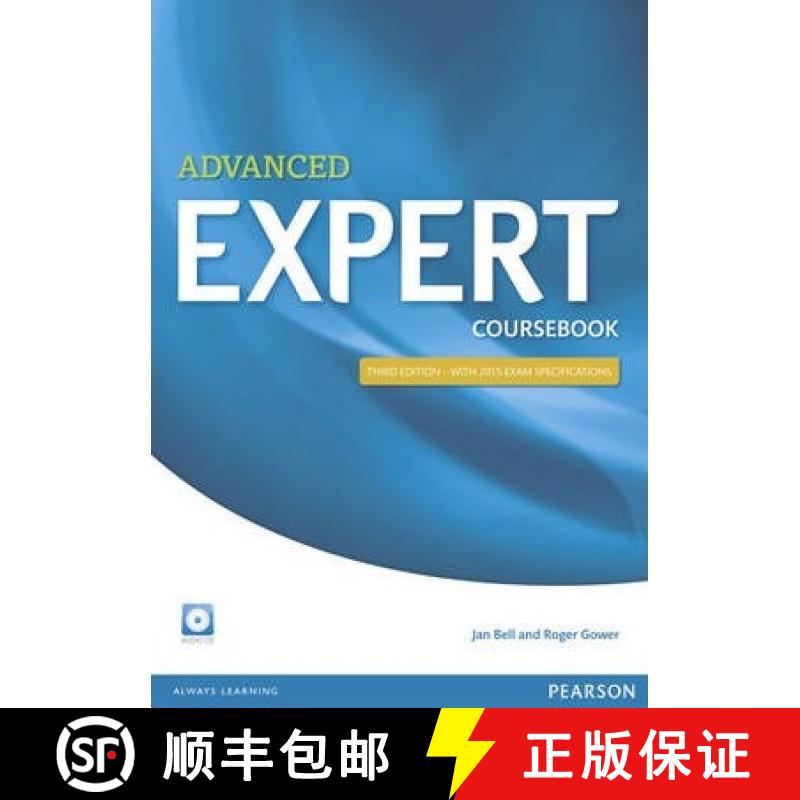 【2-3周达】Expert Advanced 3rd Edition Coursebook with CD Pack [9781447961987]