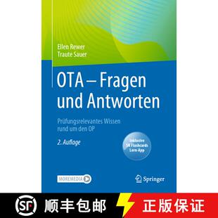 【3-4周达】OTA - Fragen und Antworten : Prüfungsrelevantes Wissen rund um den OP (2., vollst. aktual... [9783662654859]