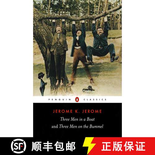 【3-4周达】Three Men in a Boat and Three Men on the Bummel [9780140437508]