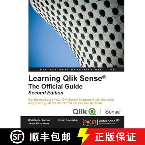 预订 Learning Qlik Sense The Official Guide - Second Edition: The Official Guide Second Edition: Get ... [9781785887161]