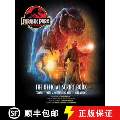 【3-4周达】精装 Jurassic Park: The Official Script Book: Complete with Annotations and Illustrations [9798886633313]