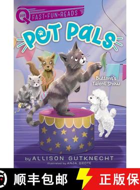 【3-4周达】Buttons's Talent Show: A QUIX Book [9781534474048]