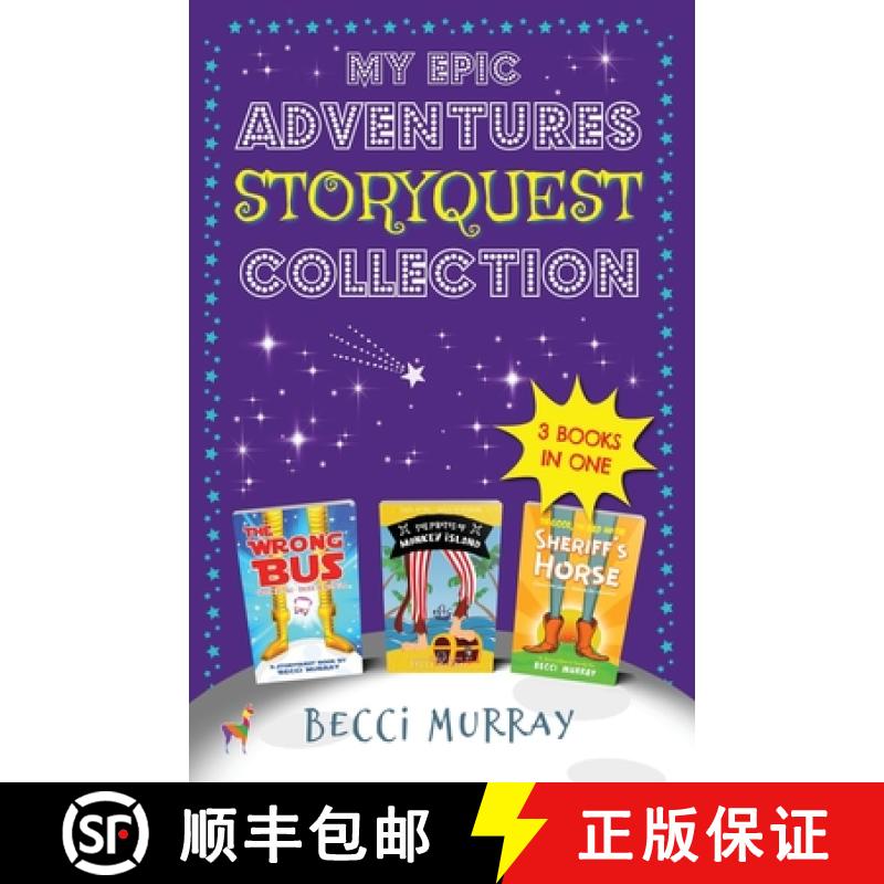 【3-4周达】My Epic Adventures StoryQuest Collection: 3 books in 1 [9781913944087]