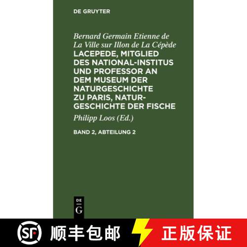 【3-4周达】精装 Bernard Germain Etienne de la Ville Sur Illon de la Cepede: Lacepede, Mitglied Des Na... [9783112694831]
