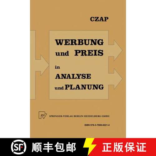 【3-4周达】Analyse Und Planung Von Werbeausgaben Und Preispolitik Bei Konkurrierenden Produkten [9783790802214]