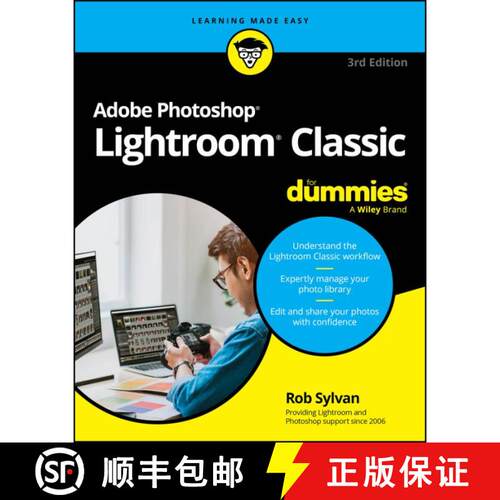 【3-4周达】Adobe Lightroom Classic For Dummies, 3rd Edition [9781394284610]