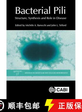 【3-4周达】Bacterial Pili: Structure, Synthesis and Role in Disease [9781786395283]