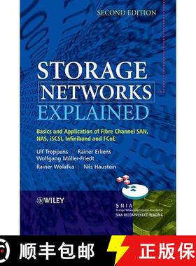 【3-4周达】Storage Networks Explained - Basics And Application Of Fibre Channel San, Nas, Iscsi, Infi... [9780470741436]