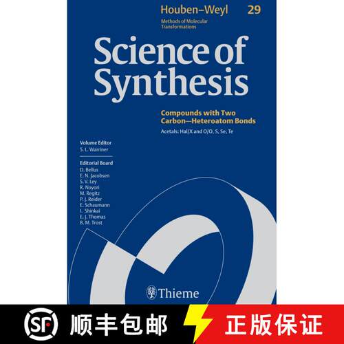 【3-4周达】精装 Science of Synthesis: Houben-Weyl Methods of Molecular Transformations Vol. 29: Aceta... [9783131188113]