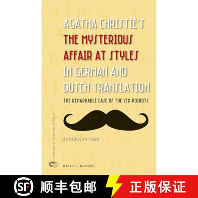 预订 精装 Agatha Christie's the Mysterious Affair at Styles in German and Dutch Translation: The Rema... [9789004309319]