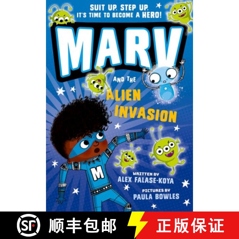 【2-3周达】Marv and the Alien Invasion [9781382053853]