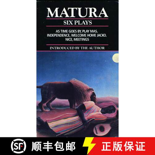 【3-4周达】Matura: Six Plays: As Time Goes by; Nice; Play Mas; Independence; Welcome Home Jacko; Meet... [9780413660701]