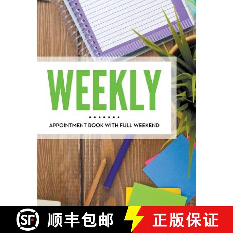 【3-4周达】Weekly Appointment Book With Full Weekend [9781681457376]