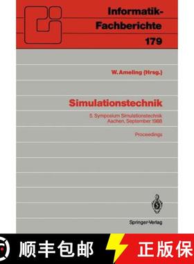 【3-4周达】Simulationstechnik : 5. Symposium Simulationstechnik Aachen, 28.-30. September 1988 Procee... [9783540502739]