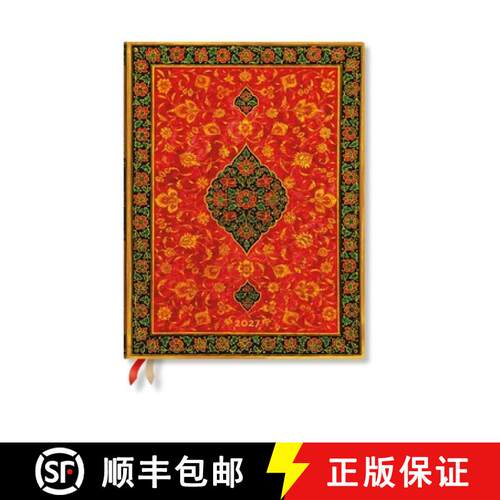 【3-4周达】2027 Layla Ultra Vertical Hardcover 12-Month Weekly Planner, 160pg, 100gsm by Paperblanks ... [9780349716770]