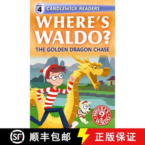 【3-4周达】Where's Waldo? The Golden Dragon Chase: Early Reader (A Lunar New Year Search-and-Find Adv... [9781536252620]