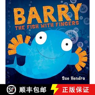 【3-4周达】Barry the Fish with Fingers : A laugh-out-loud picture book from the creators of Supertato! [9781847385161]