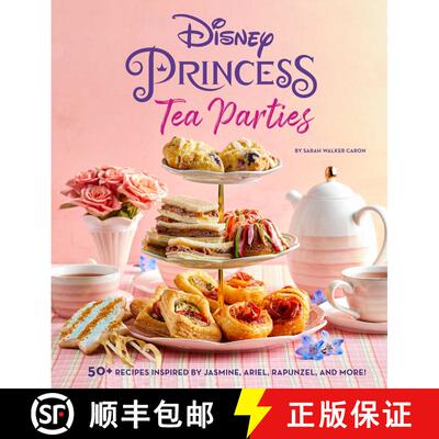 Disney Princess Tea Parties Cookbook (Kids Cookbooks, Gifts for Disney Fans) [9781647223755]