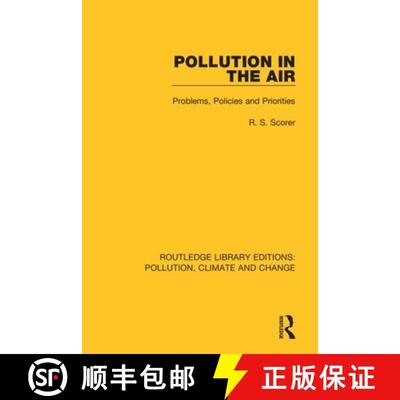 【3-4周达】Pollution in the Air: Problems, Policies and Priorities [9780367365271]