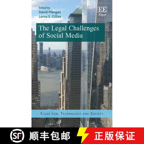 【3-4周达】精装 The Legal Challenges of Social Media [9781785364501]