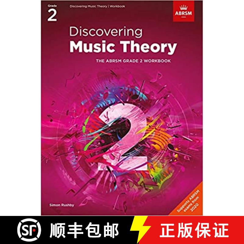 【3-4周达】Discovering Music Theory, The ABRSM Grade 2 Workbook (Theory workbooks (ABRSM)) [9781786013460]