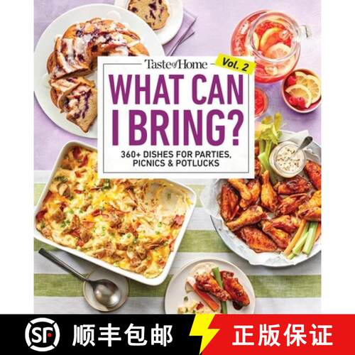 【3-4周达】Taste of Home What Can I Bring? Vol. 2: 300 Plus Recipes for Potlucks Bake Sales and Gathe... [9798889771715]