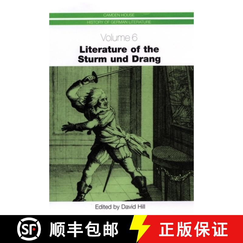 【3-4周达】Literature of the Sturm und Drang CHHGL 6 [9781571131744]