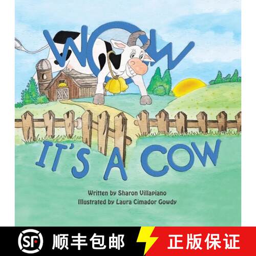 【3-4周达】Wow It's a Cow [9781480897687]