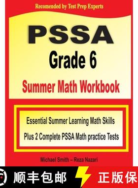 【3-4周达】PSSA Grade 6 Summer Math Workbook : Essential Summer Learning Math Skills plus Two Complet... [9781646129737]