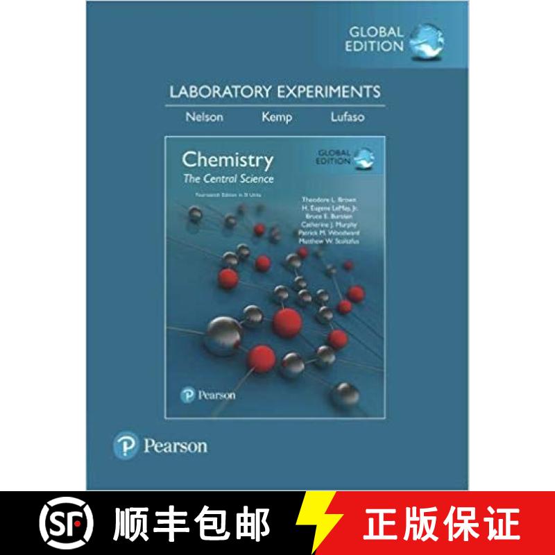 【3-4周达】Laboratory Experiments for Chemistry: The Central Science, SI Edition (14 edition) (14 edi... [9781292221335]