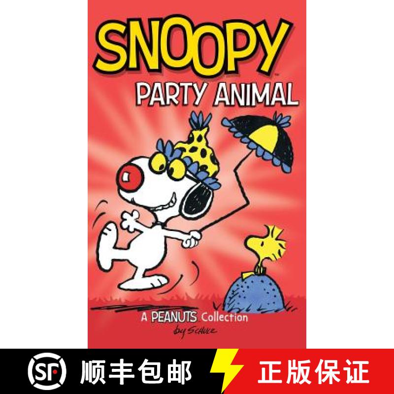 【3-4周达】Snoopy: Party Animal! [9781449476021]
