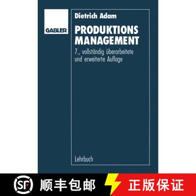 【3-4周达】Produktions-Management (7. Auflage 1993) (7. Auflage 1993) (7. Auflage 1993) (7. Auflage 1... [9783409691154]