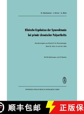 【3-4周达】Klinische Ergebnisse Der Synovektomie Bei Primär Chronischer Polyarthritis [9783798504622]