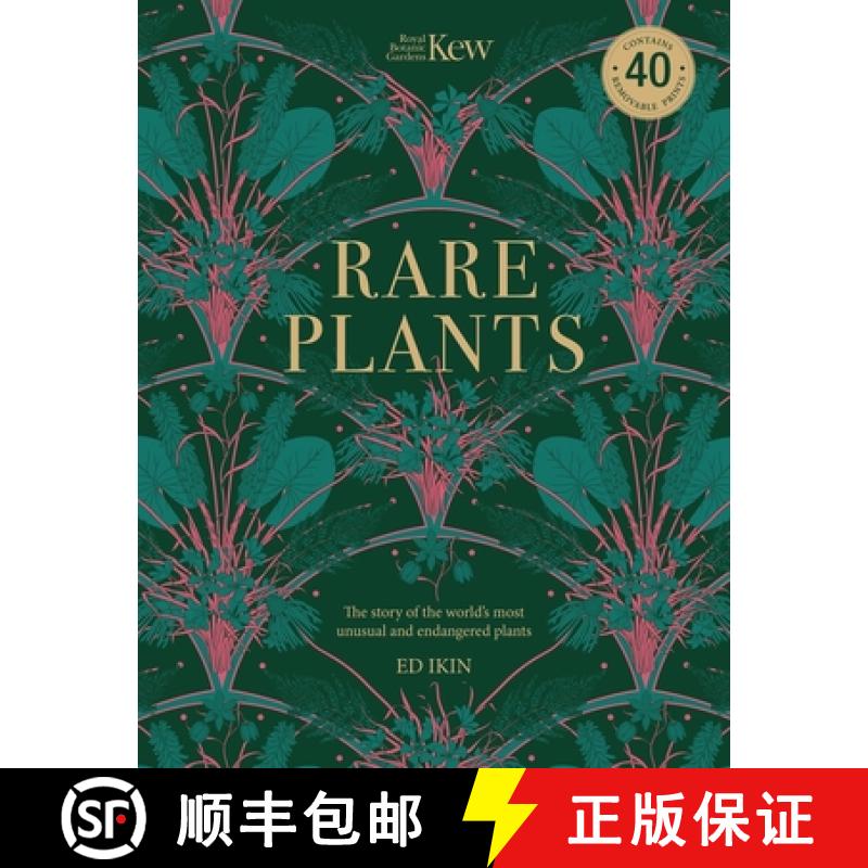 【3-4周达】Kew - Rare Plants: Forty of the World's Rarest and Most Endangered Plants [9780233006239]