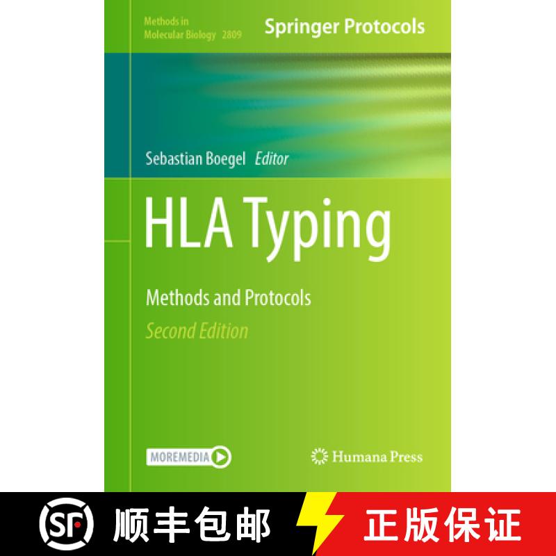 【2-3周达】HLA Typing : Methods and Protocols [9781071638736]