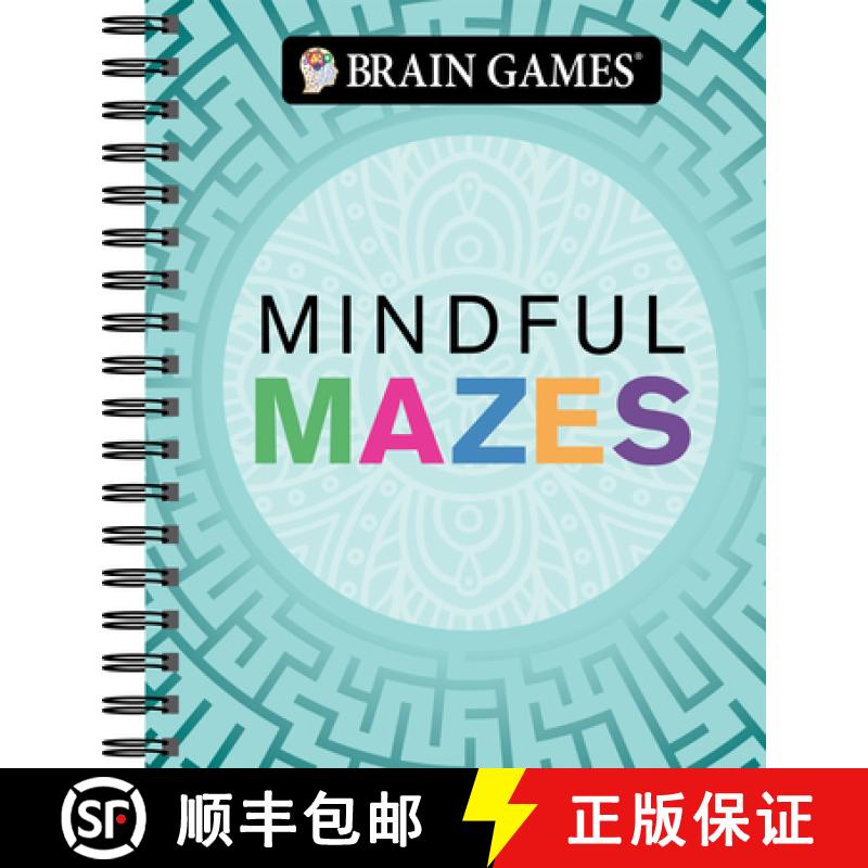 【3-4周达】Brain Games - Mindful Mazes [9781645580997]
