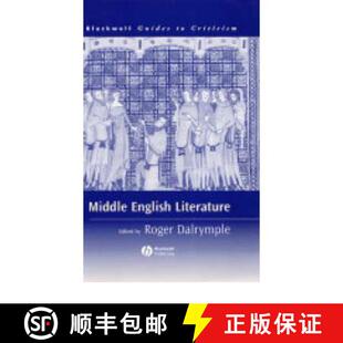 English 9780631232896 Wiley文学 Criticism Guide Literature Middle 预订