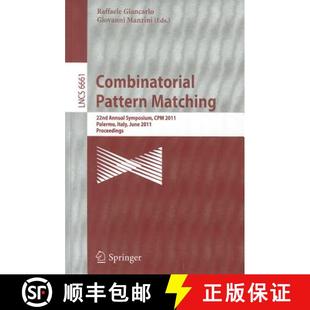22nd June Annual Matching Combinatorial Italy Symposium 2... 2011 Pattern Palermo 4周达 9783642214578 CPM