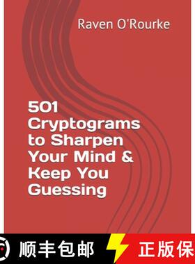 预订 501 Cryptograms to Sharpen Your Mind & Keep You Guessing [9781933819983]